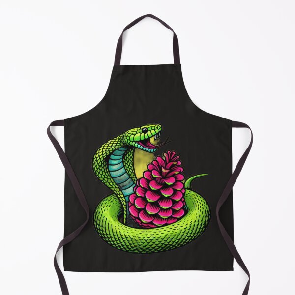 Item preview, neon green snake with pine cone,christmas snake,christmas animals,christmas Vintage designed and sold by Expressions-Sel.