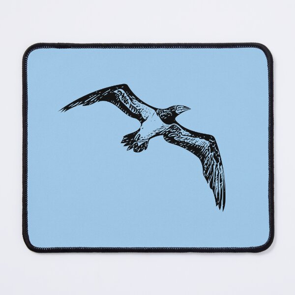 Item preview, Cocos Booby Flying Black Design designed and sold by designsasstultd.