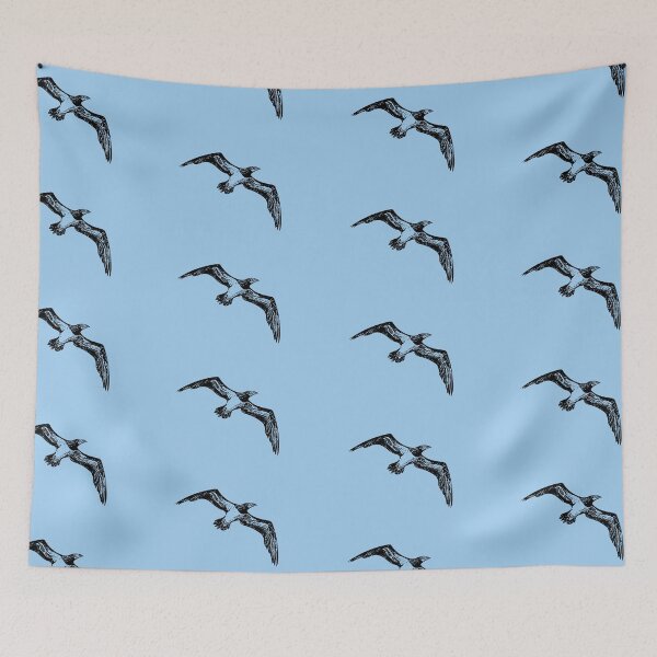Item preview, Cocos Booby Flying Black Design  designed and sold by designsasstultd.