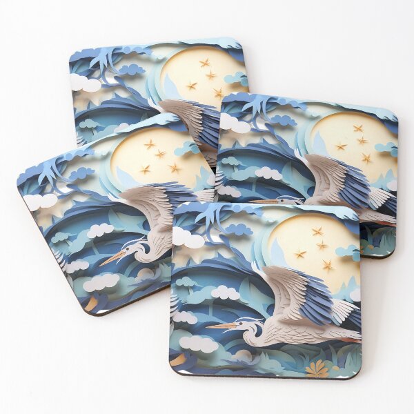 Item preview, The Great Blue Heron designed and sold by tiltshiftearth.