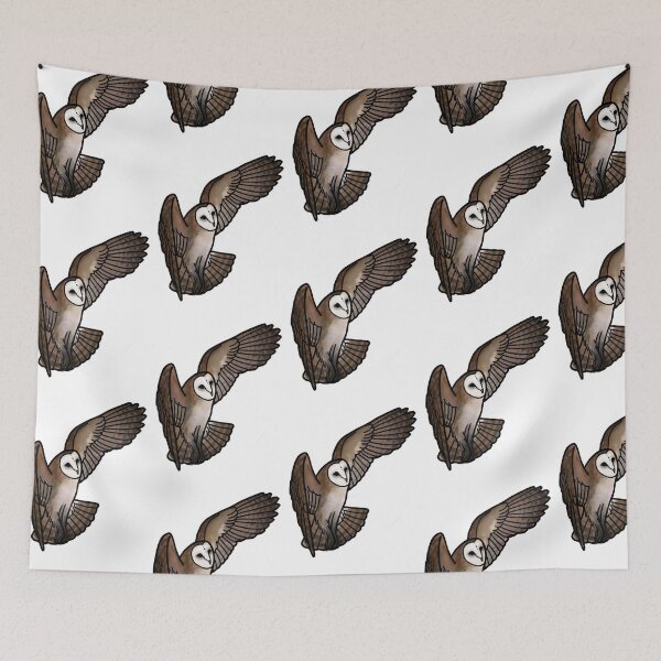 Item preview, Copy of Barn owl tattoo style designed and sold by LeahcarsArt.