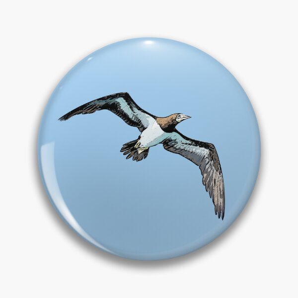 Item preview, Cocos Booby Flying Black Alternate Design  designed and sold by designsasstultd.