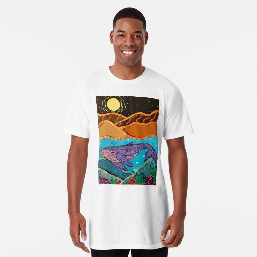 Item preview, Long T-Shirt designed and sold by zaazu.