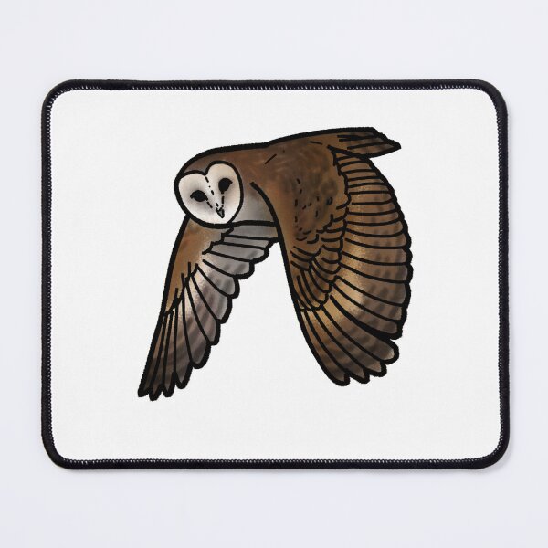 Item preview, Barn owl tattoo style designed and sold by LeahcarsArt.