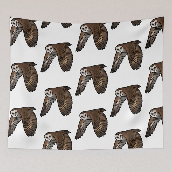 Item preview, Barn owl tattoo style designed and sold by LeahcarsArt.