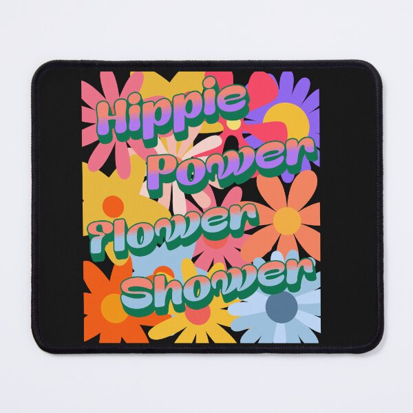 Item preview, Hippie Power Flower Shower designed and sold by Schwefli.