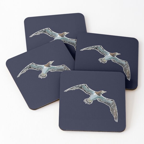 Item preview, Cocos Booby Flying White Alternate Design  designed and sold by designsasstultd.