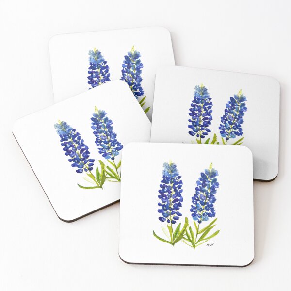 Item preview, Bluebonnets Texas flowers designed and sold by Monika Howarth.