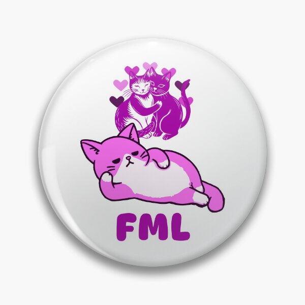 Item preview, FML Cat (Funny Cat Design) designed and sold by Donsean22.