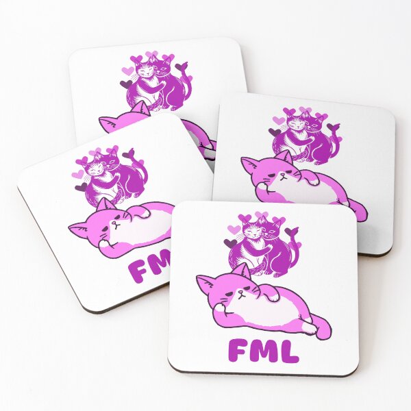 Item preview, FML Cat (Funny Cat Design) designed and sold by Donsean22.