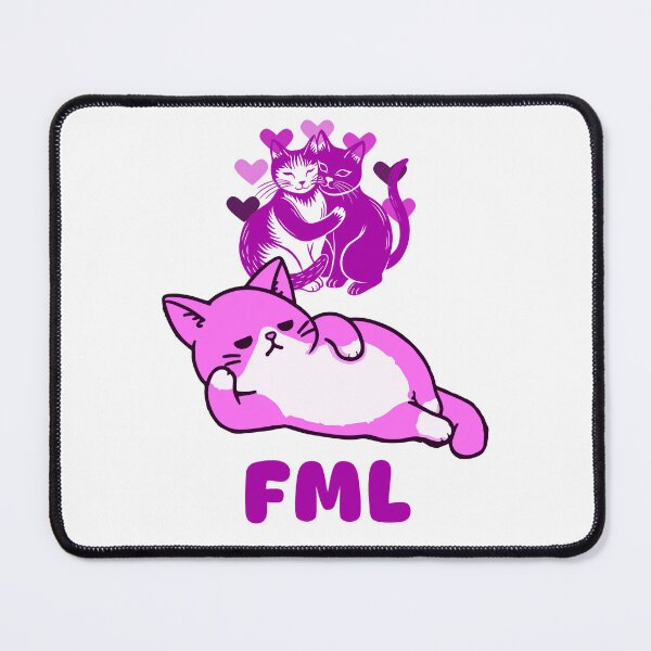 Item preview, FML Cat (Funny Cat Design) designed and sold by Donsean22.
