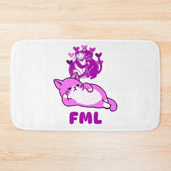 Item preview, FML Cat (Funny Cat Design) designed and sold by Donsean22.