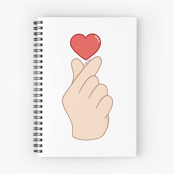 Item preview, Fingerheart - Saranghae - Korean - K-Drama - K-Pop - Love designed and sold by LittleKeo-Shop.