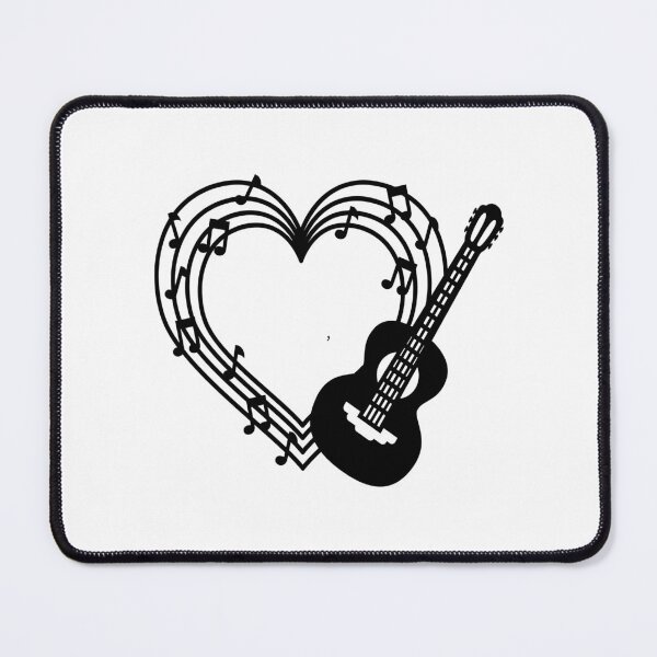 Item preview, guitar musical notes designed and sold by RubyCollection.
