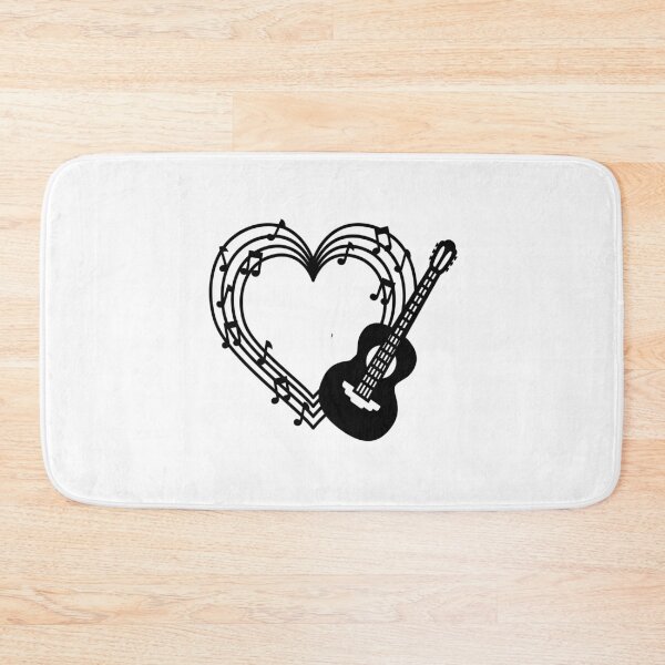 Item preview, guitar musical notes designed and sold by RubyCollection.