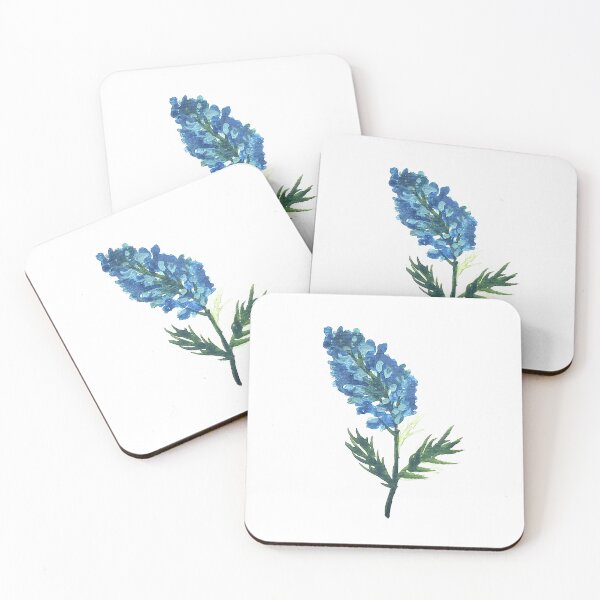 Item preview, Bluebonnets Texas Blue flowers designed and sold by Monika Howarth.