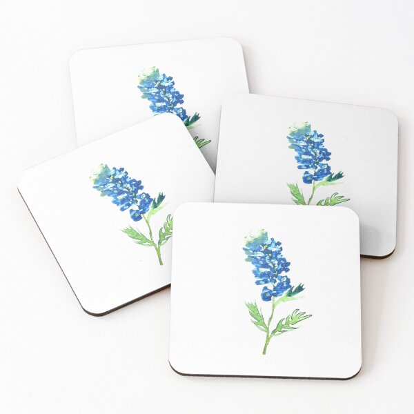 Item preview, Bluebonnets Texas State Blue flowers designed and sold by Monika Howarth.