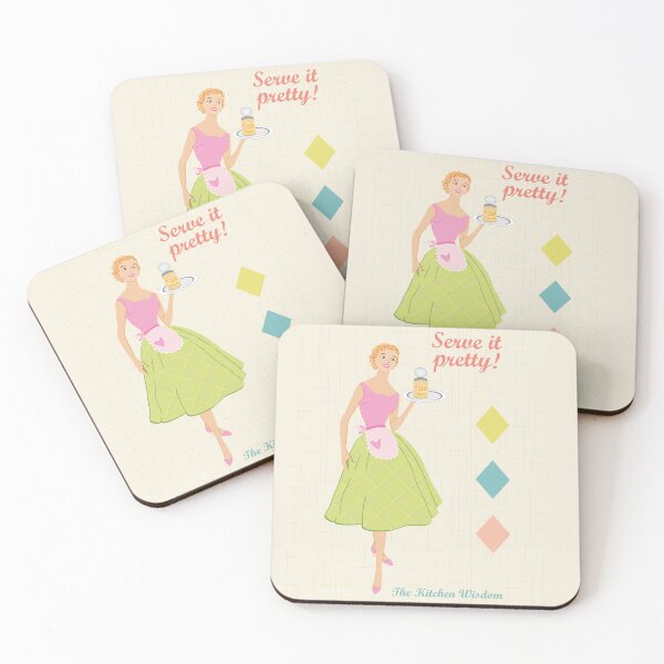 Item preview, Serve it Pretty Kitchen Wisdom designed and sold by JaanaHalme.