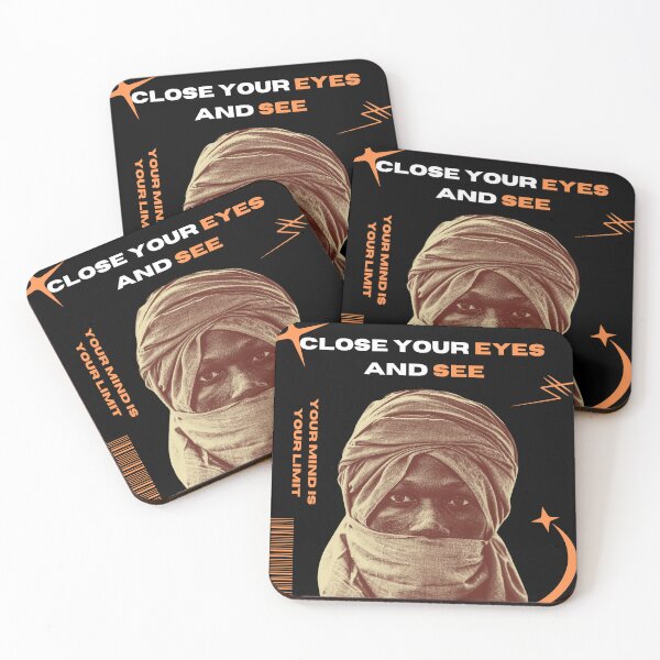 Item preview, CLOSE YOUR EYES  AND SEE Motivational Street Design  designed and sold by ctbrtn.