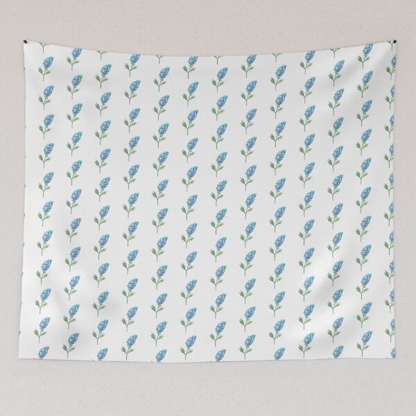 Item preview, Bluebonnets illustration Texas State Blue flowers designed and sold by Monika Howarth.