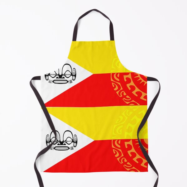 Item preview, Marquesan flag (customized) designed and sold by Nesian-Tahiti.