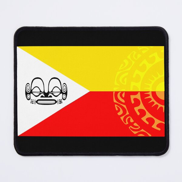 Item preview, Marquesan flag (customized) designed and sold by Nesian-Tahiti.