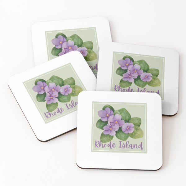 Item preview, Rhode Island State Flower Violet Classic T-shirt Sticker designed and sold by ThinkNature!.