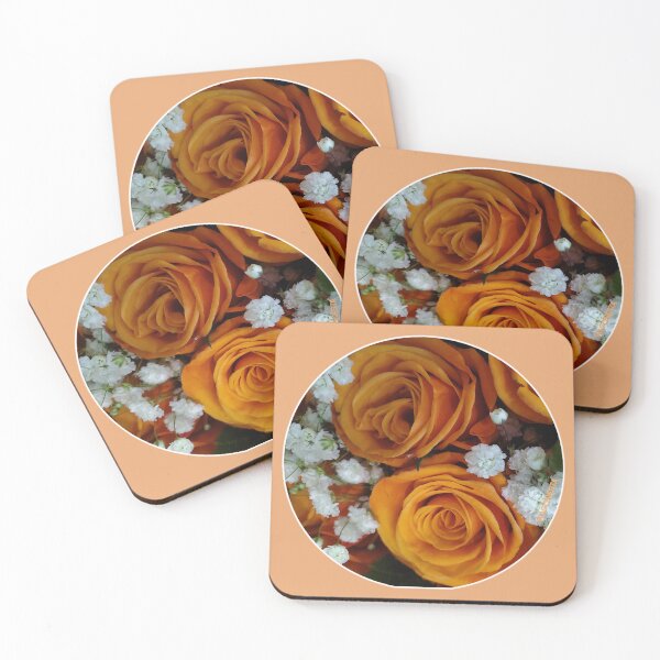 Item preview, Floral Orange Roses Wagonesta  designed and sold by Wagonesta.