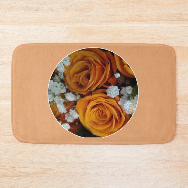 Item preview, Floral Orange Roses Wagonesta  designed and sold by Wagonesta.