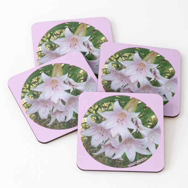Item preview, Floral Pink Lilies Wagonesta  designed and sold by Wagonesta.
