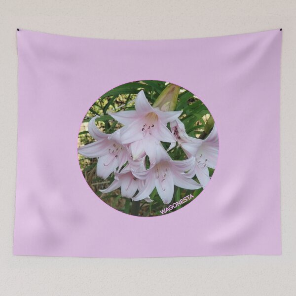 Item preview, Floral Pink Lilies Wagonesta  designed and sold by Wagonesta.