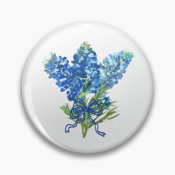 Item preview, Texas Bluebonnets Bouquet Blue flowers designed and sold by Monika Howarth.