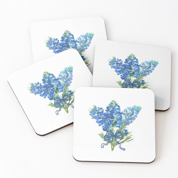 Item preview, Texas Bluebonnets Bouquet Blue flowers designed and sold by Monika Howarth.
