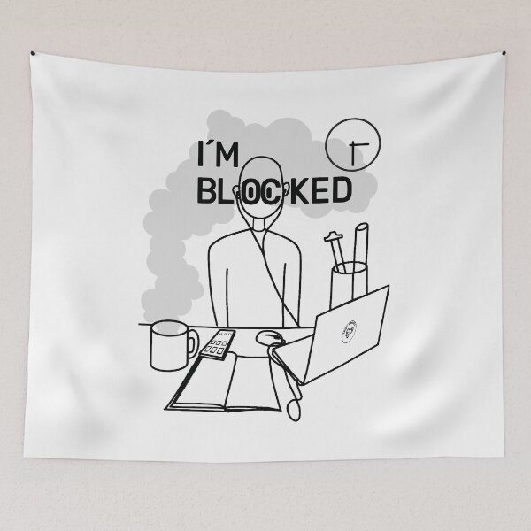 Item preview, I'm Blocked designed and sold by ARQ-BRENDS.