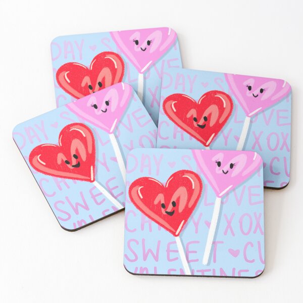 Item preview, Valentine’s Day Heart Lollipops  designed and sold by JollyJex.