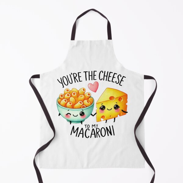 Item preview, Valentine Food Couple You're the Cheese to My Macaroni designed and sold by WigOutlet.