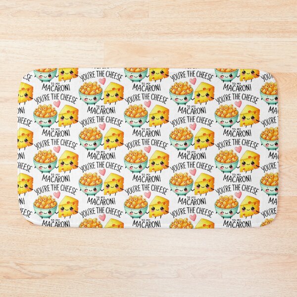 Item preview, Valentine Food Couple You're the Cheese to My Macaroni designed and sold by WigOutlet.