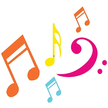 Artwork thumbnail, Colorful Musical Note by RubyCollection