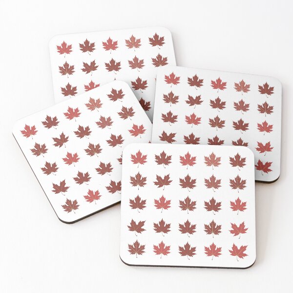 Item preview, Red Maple Leaves designed and sold by Orca Chuckle Studios.