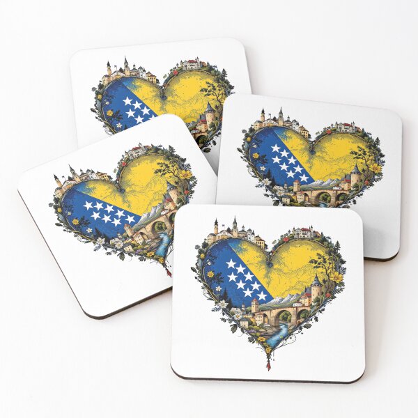 Item preview, Proud Symbol of Bosnia and Herzegovina – Timeless Emblem designed and sold by TrendSh0p.