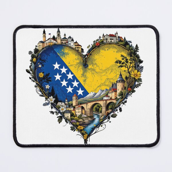 Item preview, Proud Symbol of Bosnia and Herzegovina – Timeless Emblem designed and sold by TrendSh0p.