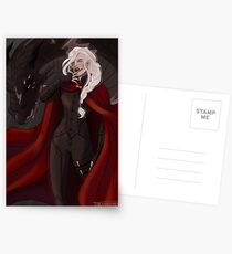 Manon Blackbeak and Abraxos Postcards