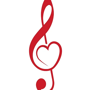 Artwork thumbnail, Heart Shape Clef by RubyCollection