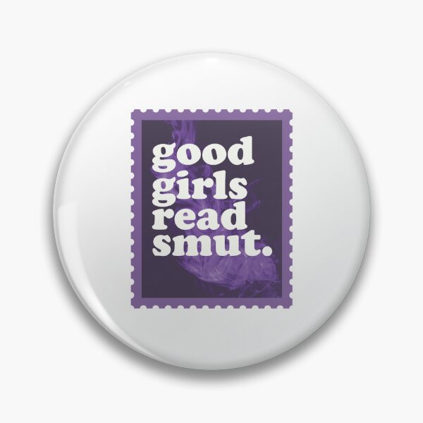 Item preview, Good Girls Read Smut Stamps for Booklovers Purple Bookish designed and sold by StickyBook.