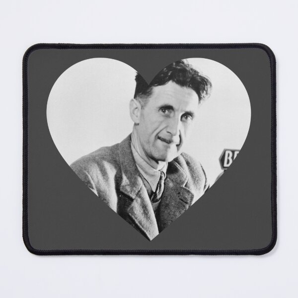 Item preview, George Orwell heart | I love George Orwell designed and sold by stickerskool.