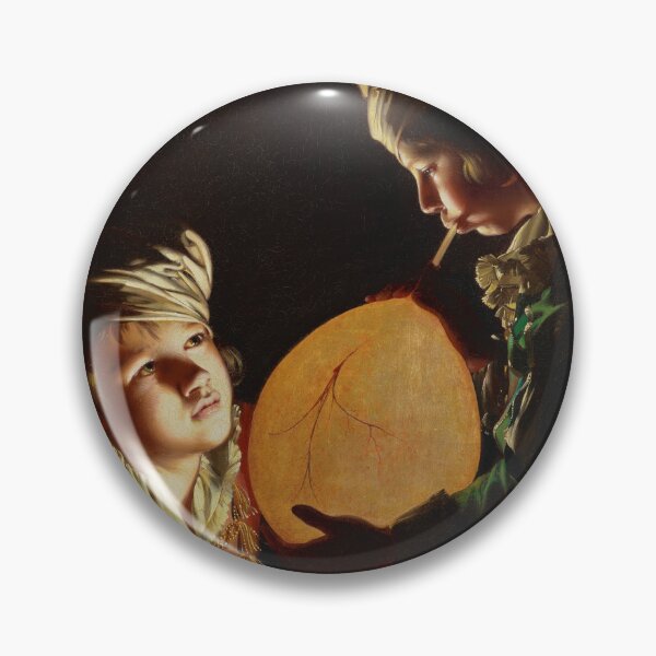 Item preview, Two Boys with a Bladder 1767 by Joseph Wright of Derby, british, Romantic Era designed and sold by HistoryOnWalls.