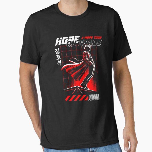 J-HOPE HOPE ON THE STAGE FINAL Tシャツ 赤 XL J-Hope Hope on The Stage Tour Shirt – Kpop Exchange