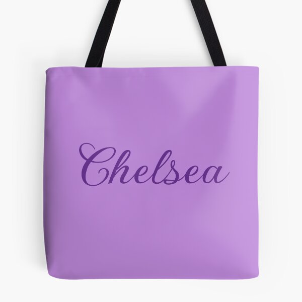 Item preview, Chelsea Name Girl Purple designed and sold by Monika Howarth.