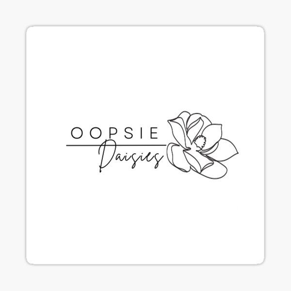 Vista previa del artículo con la obra «Oopsie margaritas», diseñado y vendido por Oopsie.Daisies.