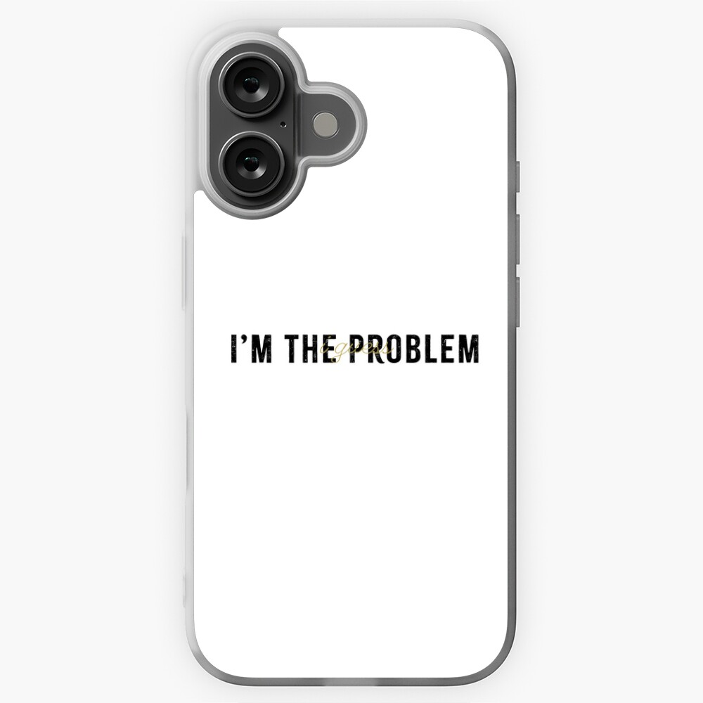 I'm The Problem Morgan Wallen - Black Sticker